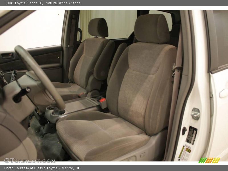Natural White / Stone 2008 Toyota Sienna LE