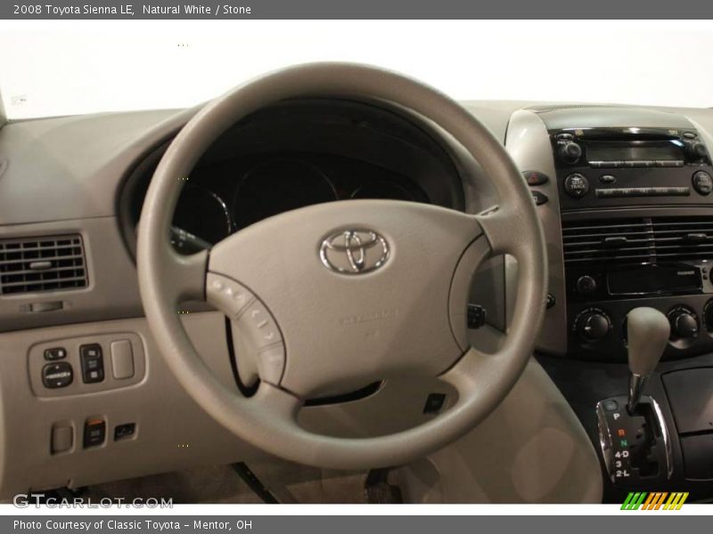 Natural White / Stone 2008 Toyota Sienna LE
