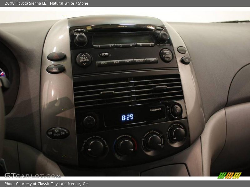 Natural White / Stone 2008 Toyota Sienna LE