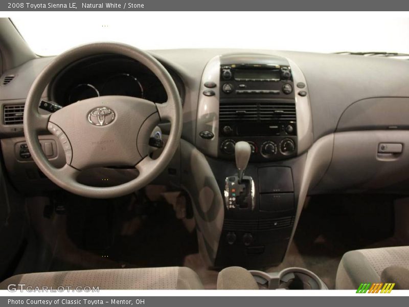 Natural White / Stone 2008 Toyota Sienna LE