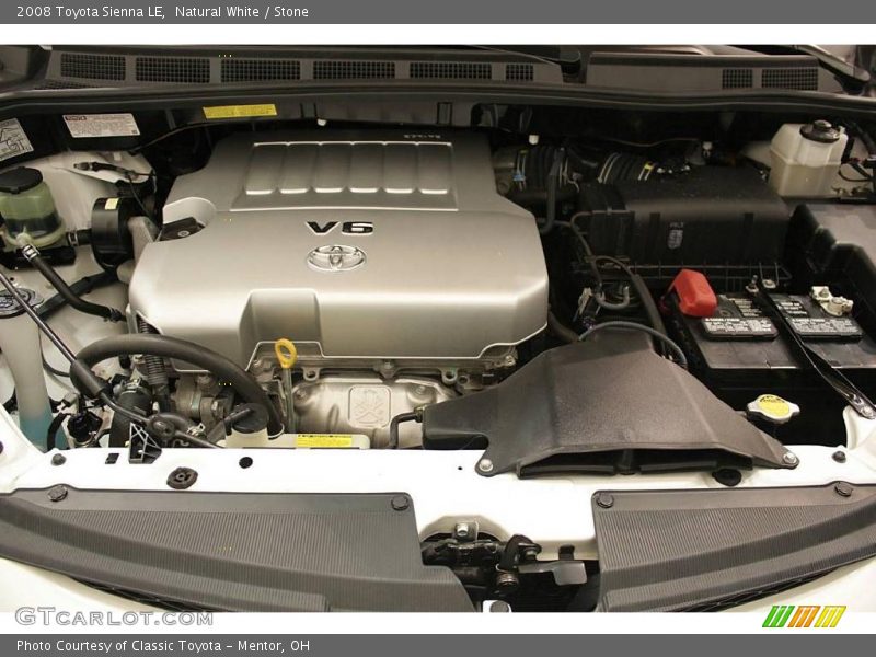 Natural White / Stone 2008 Toyota Sienna LE