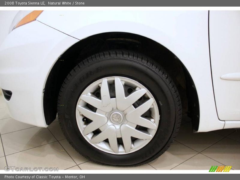 Natural White / Stone 2008 Toyota Sienna LE