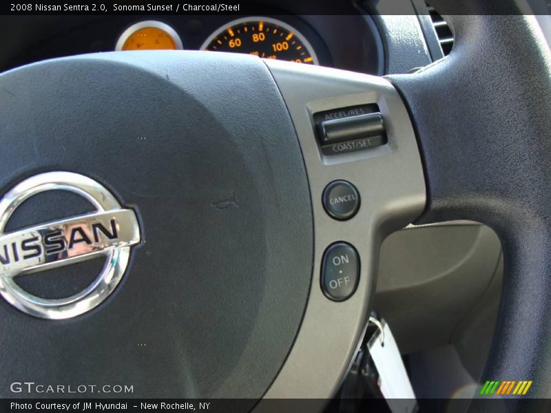 Sonoma Sunset / Charcoal/Steel 2008 Nissan Sentra 2.0