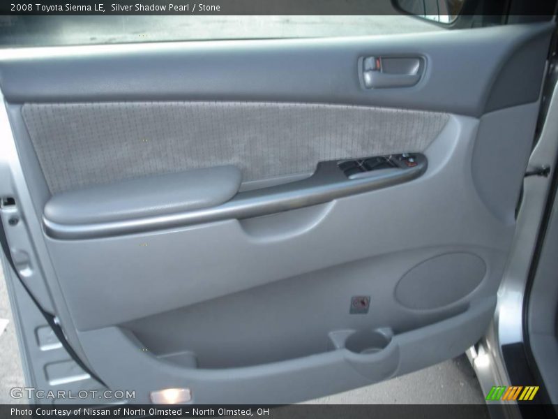 Silver Shadow Pearl / Stone 2008 Toyota Sienna LE