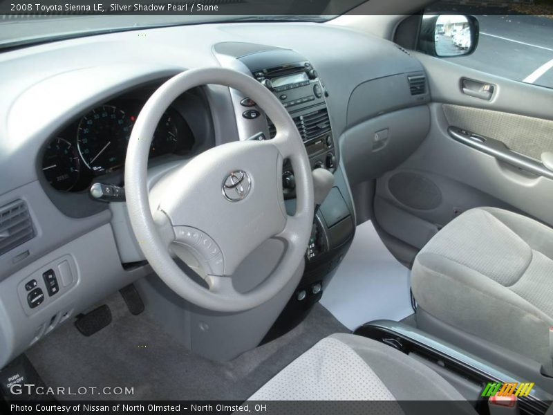 Silver Shadow Pearl / Stone 2008 Toyota Sienna LE