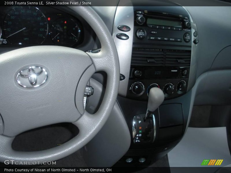 Silver Shadow Pearl / Stone 2008 Toyota Sienna LE