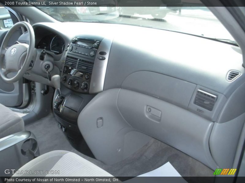 Silver Shadow Pearl / Stone 2008 Toyota Sienna LE