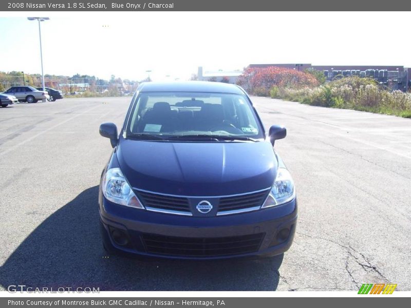 Blue Onyx / Charcoal 2008 Nissan Versa 1.8 SL Sedan