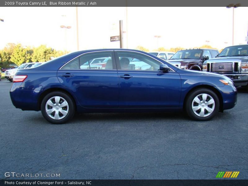 Blue Ribbon Metallic / Ash 2009 Toyota Camry LE