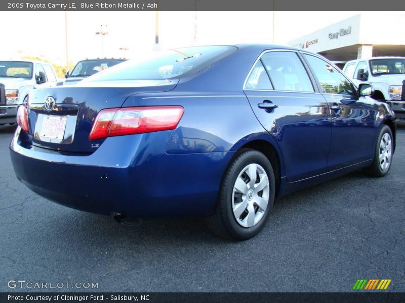 Blue Ribbon Metallic / Ash 2009 Toyota Camry LE