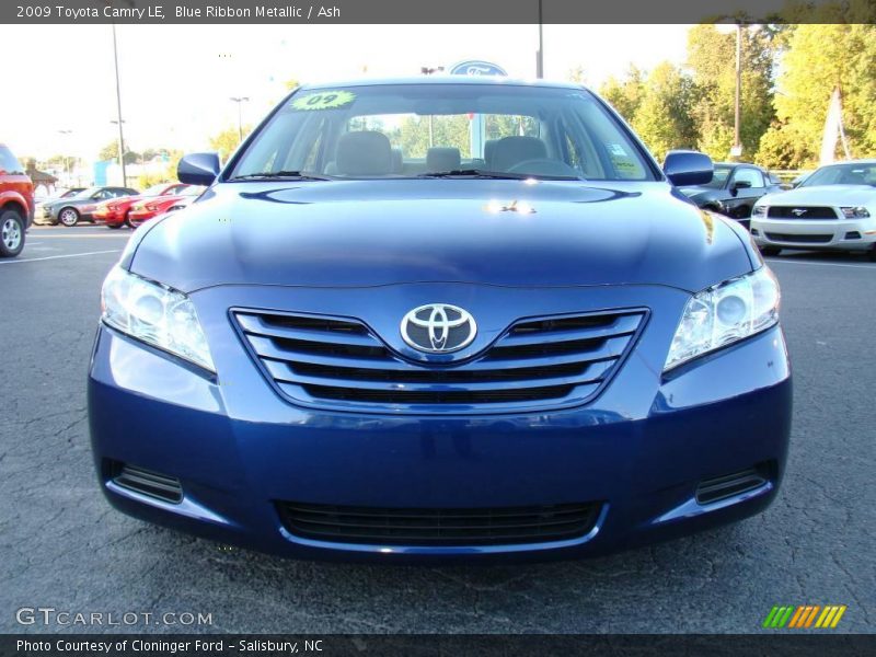 Blue Ribbon Metallic / Ash 2009 Toyota Camry LE