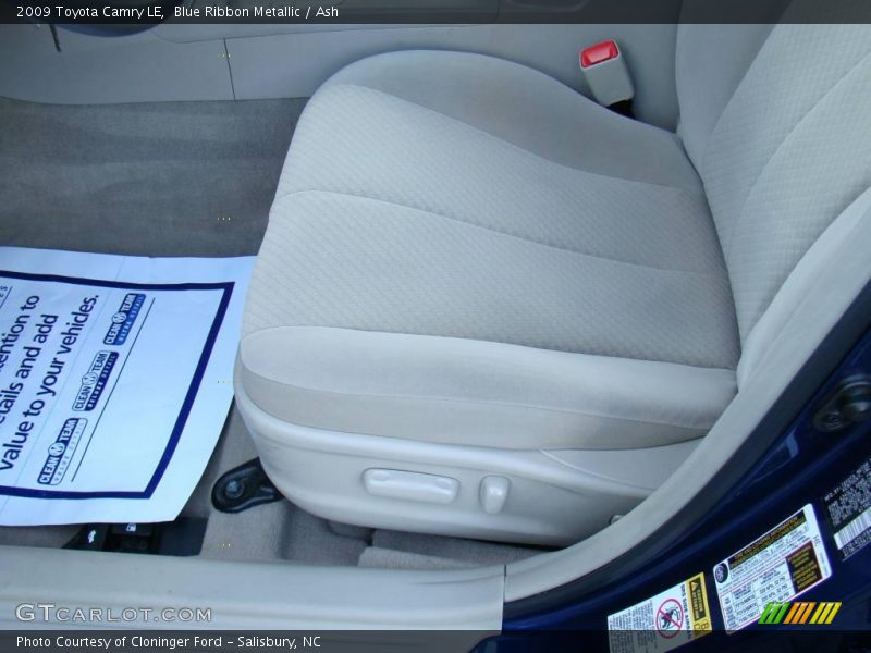 Blue Ribbon Metallic / Ash 2009 Toyota Camry LE