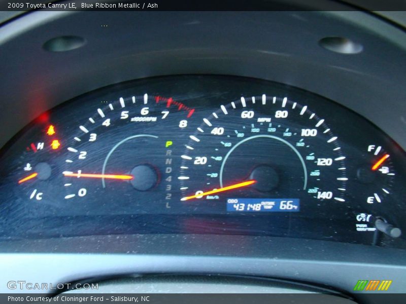 Blue Ribbon Metallic / Ash 2009 Toyota Camry LE