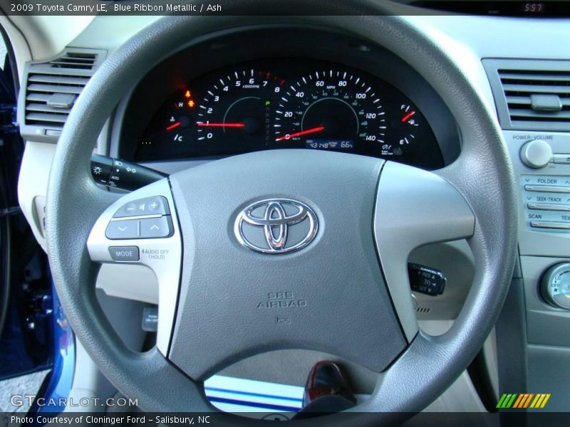 Blue Ribbon Metallic / Ash 2009 Toyota Camry LE