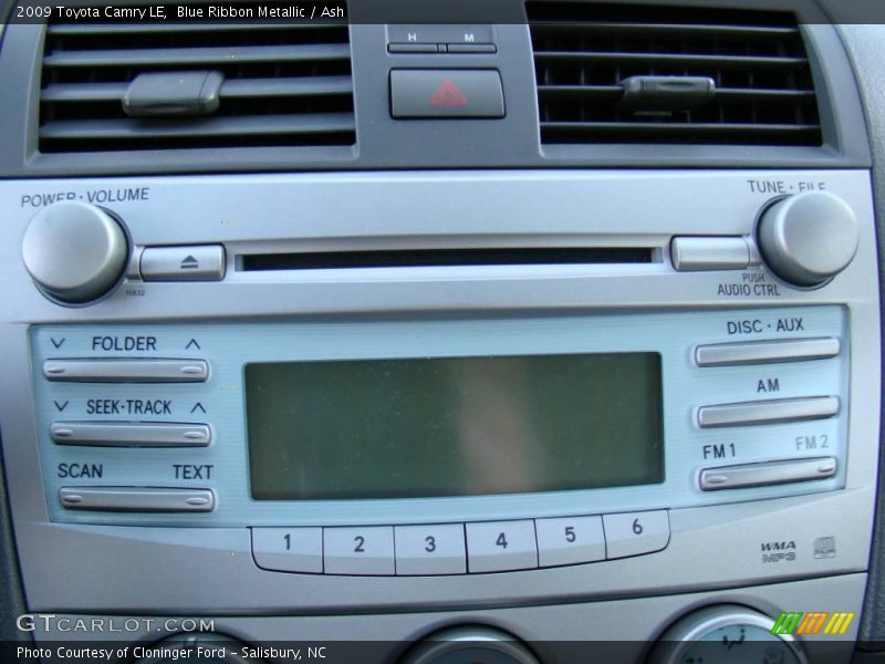 Blue Ribbon Metallic / Ash 2009 Toyota Camry LE