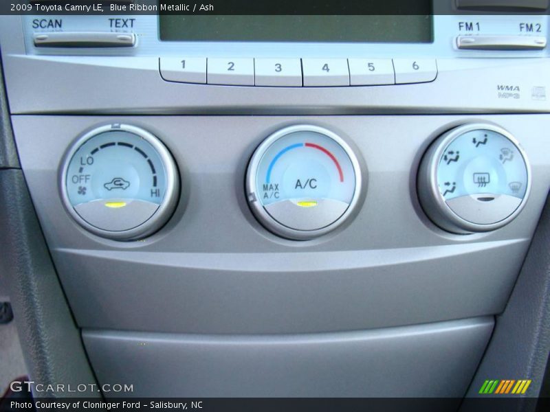 Blue Ribbon Metallic / Ash 2009 Toyota Camry LE