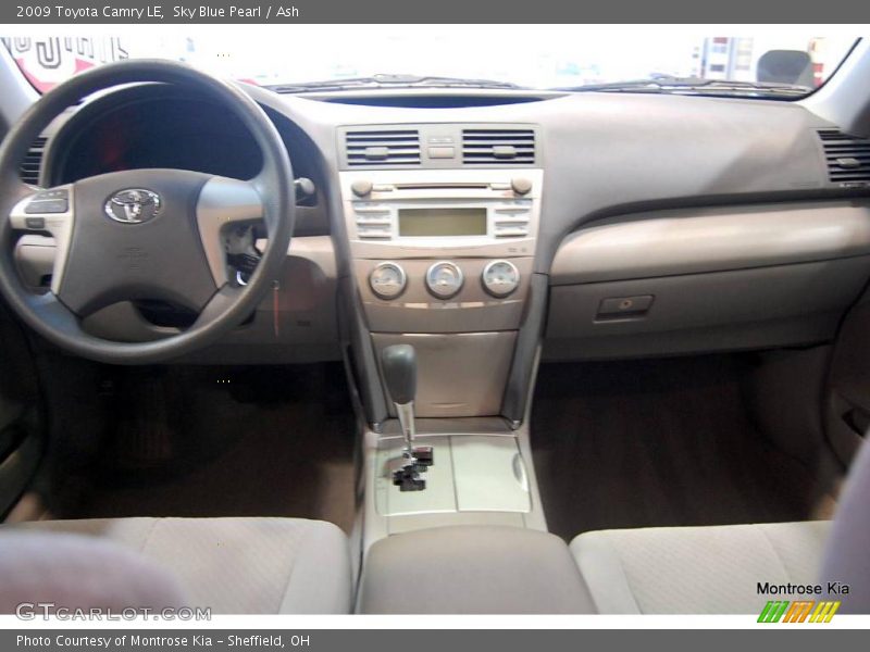 Sky Blue Pearl / Ash 2009 Toyota Camry LE