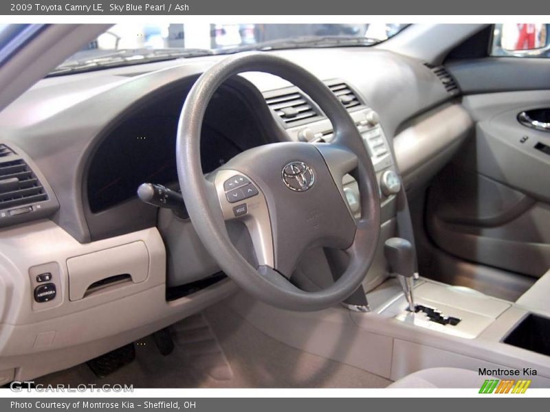 Sky Blue Pearl / Ash 2009 Toyota Camry LE