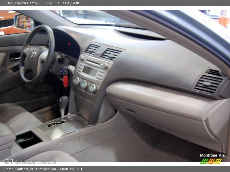 Sky Blue Pearl / Ash 2009 Toyota Camry LE