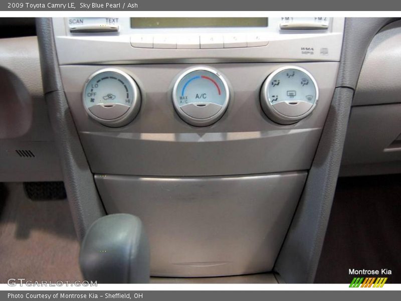 Sky Blue Pearl / Ash 2009 Toyota Camry LE