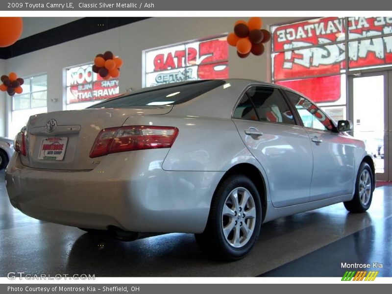 Classic Silver Metallic / Ash 2009 Toyota Camry LE