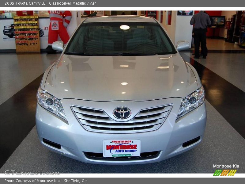 Classic Silver Metallic / Ash 2009 Toyota Camry LE