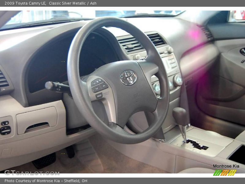 Classic Silver Metallic / Ash 2009 Toyota Camry LE