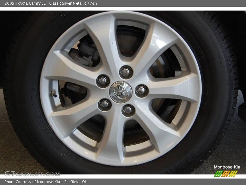 Classic Silver Metallic / Ash 2009 Toyota Camry LE