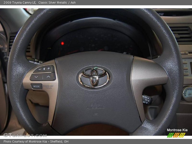 Classic Silver Metallic / Ash 2009 Toyota Camry LE