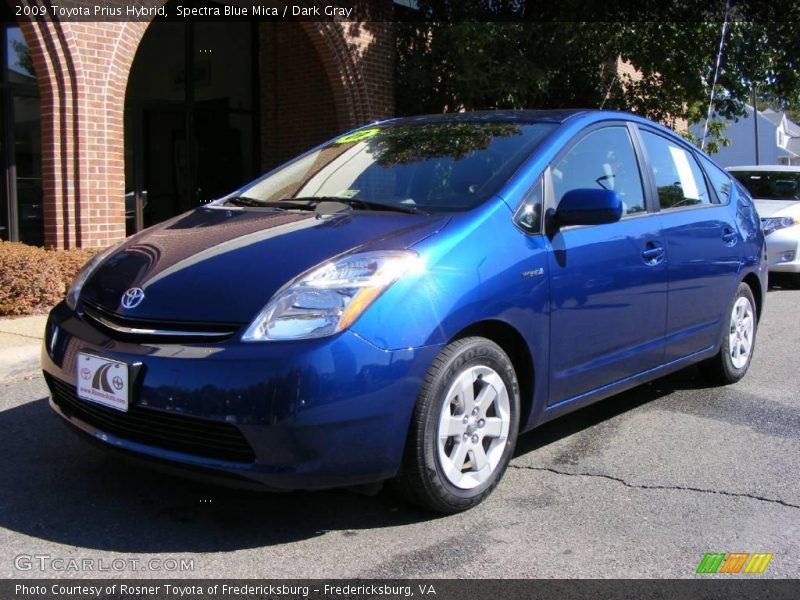 Spectra Blue Mica / Dark Gray 2009 Toyota Prius Hybrid