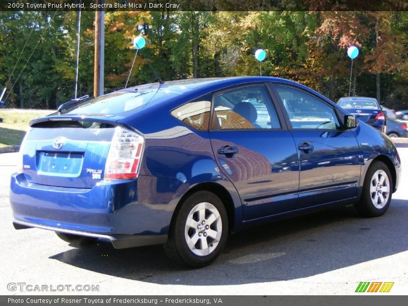 Spectra Blue Mica / Dark Gray 2009 Toyota Prius Hybrid
