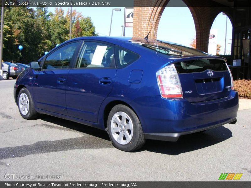 Spectra Blue Mica / Dark Gray 2009 Toyota Prius Hybrid