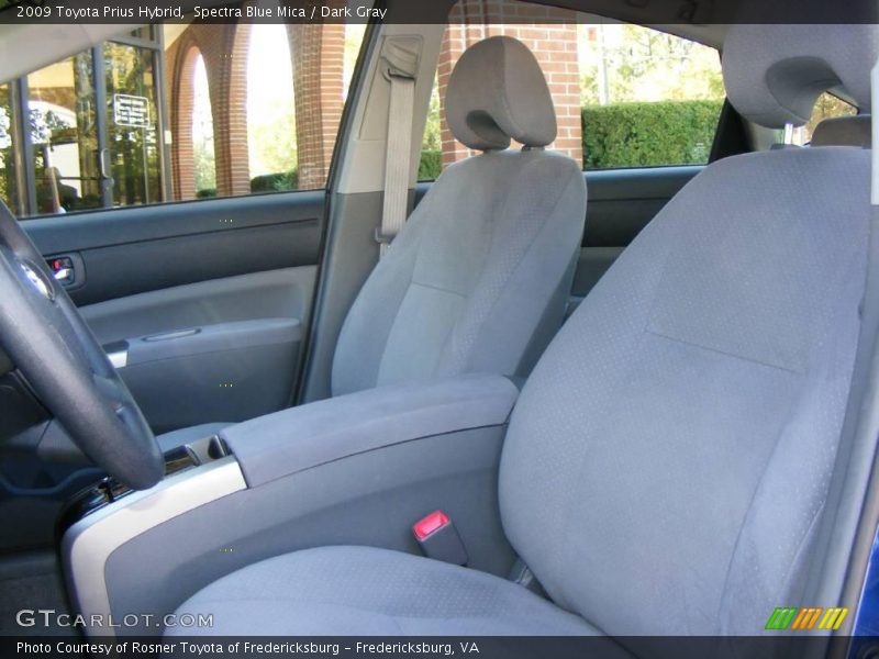 Spectra Blue Mica / Dark Gray 2009 Toyota Prius Hybrid