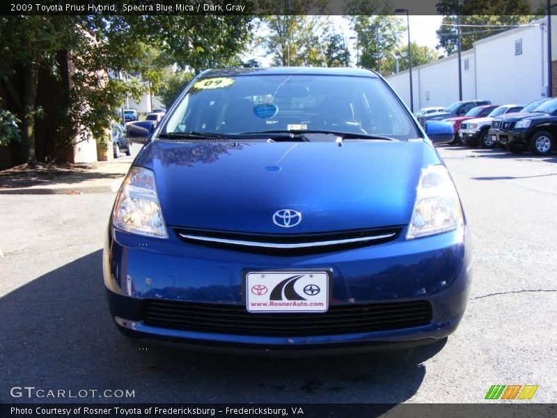 Spectra Blue Mica / Dark Gray 2009 Toyota Prius Hybrid