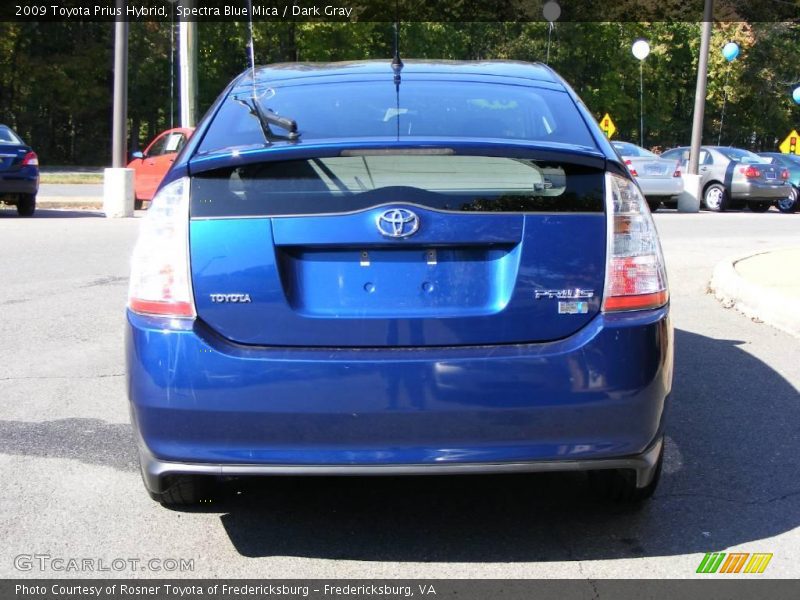 Spectra Blue Mica / Dark Gray 2009 Toyota Prius Hybrid