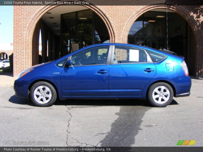 Spectra Blue Mica / Dark Gray 2009 Toyota Prius Hybrid