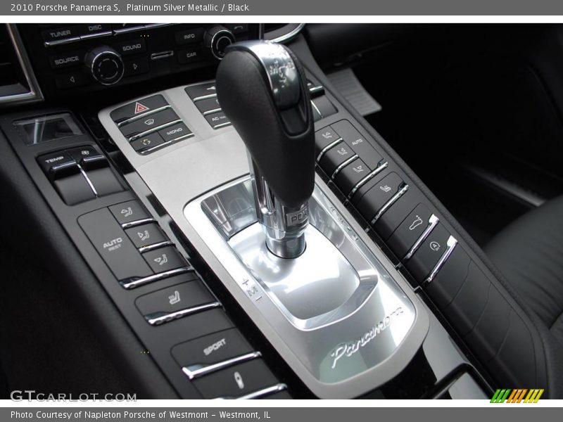 Platinum Silver Metallic / Black 2010 Porsche Panamera S