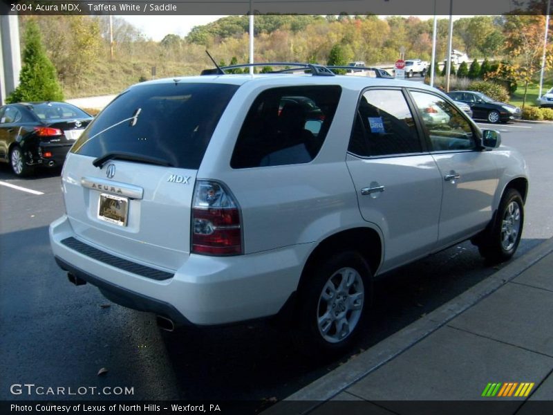 Taffeta White / Saddle 2004 Acura MDX
