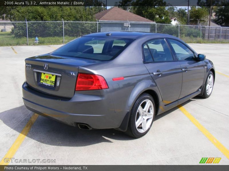 Anthracite Metallic / Ebony 2006 Acura TL 3.2