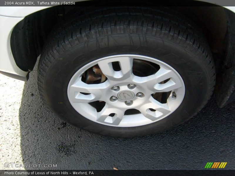 Taffeta White / Saddle 2004 Acura MDX