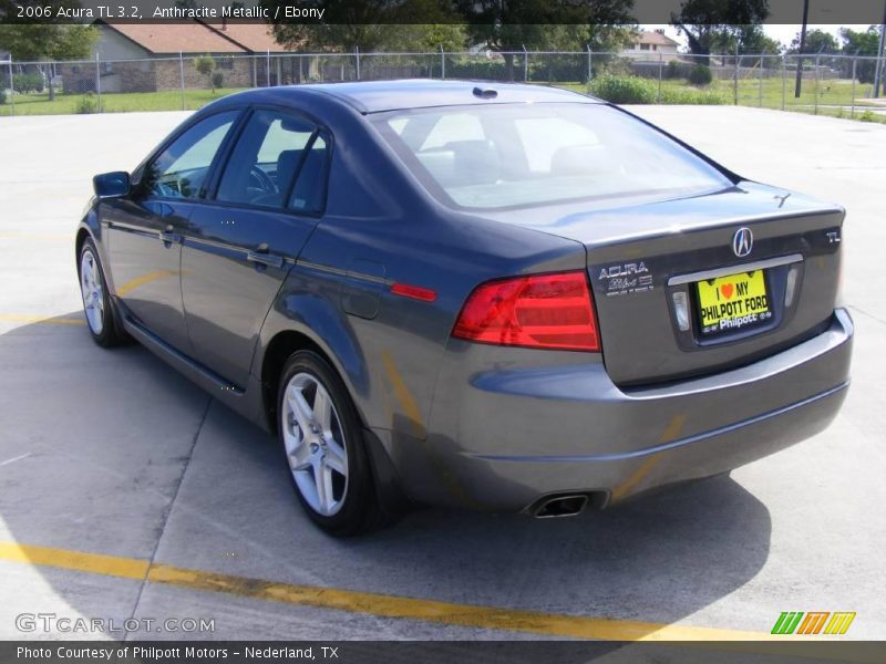 Anthracite Metallic / Ebony 2006 Acura TL 3.2