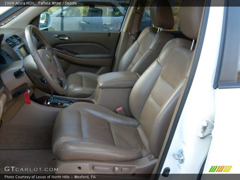 Taffeta White / Saddle 2004 Acura MDX