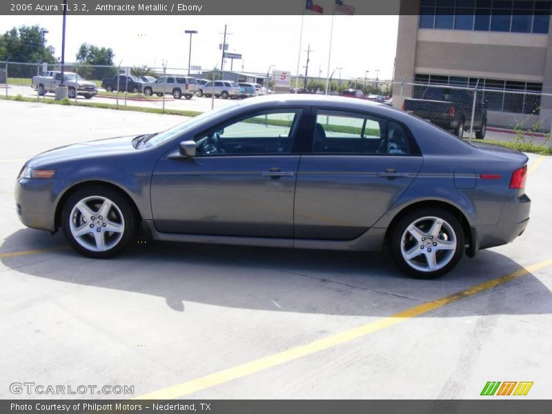 Anthracite Metallic / Ebony 2006 Acura TL 3.2