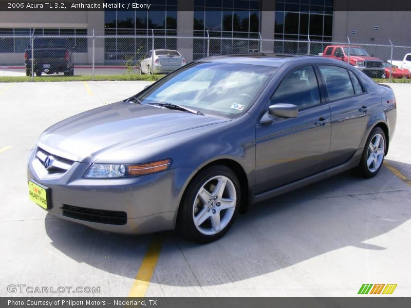 Anthracite Metallic / Ebony 2006 Acura TL 3.2