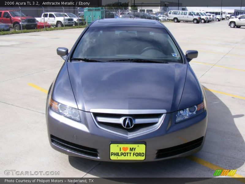 Anthracite Metallic / Ebony 2006 Acura TL 3.2