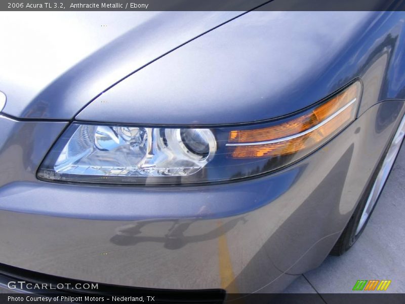 Anthracite Metallic / Ebony 2006 Acura TL 3.2
