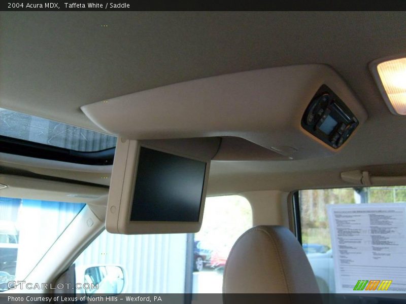 Taffeta White / Saddle 2004 Acura MDX