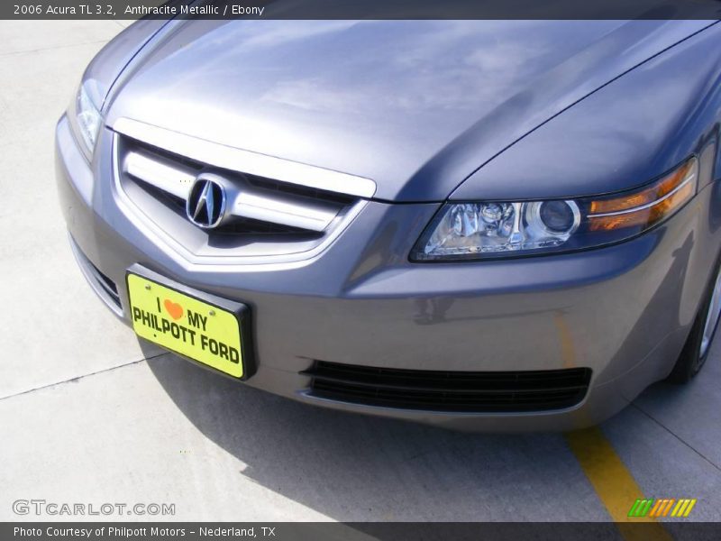 Anthracite Metallic / Ebony 2006 Acura TL 3.2