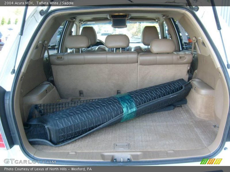 Taffeta White / Saddle 2004 Acura MDX