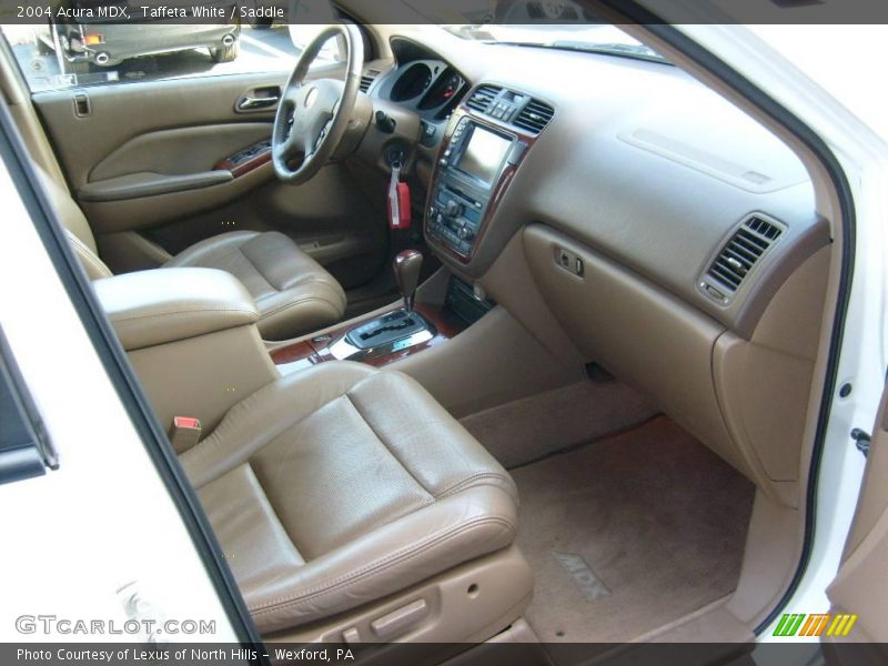 Taffeta White / Saddle 2004 Acura MDX